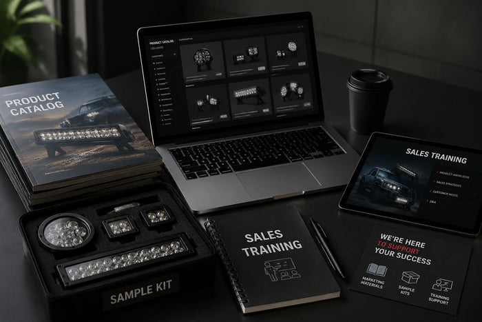SENBEDER LED light sales training kit