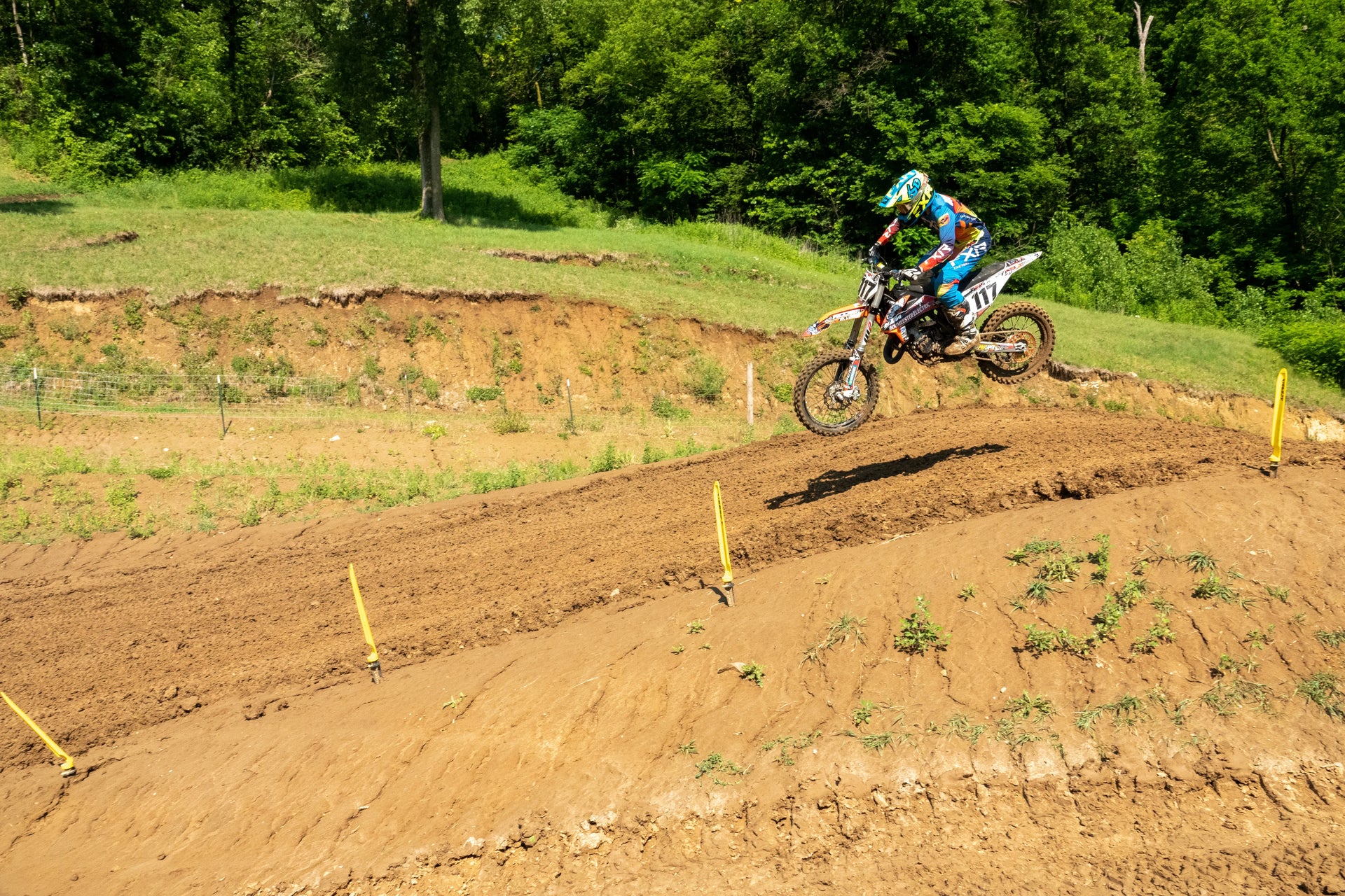 SENBEDER motocross jump off-road track