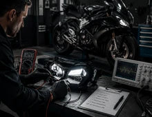 SENBEDER motorcycle headlight quality testing