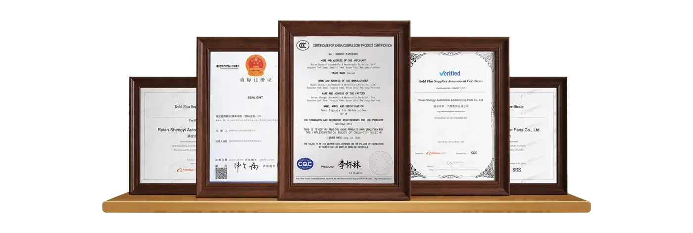 SENBEDER certifications