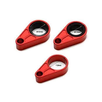 Senlight 3/4" 7/8" CNC Brake Line Clamps for Honda TRX 450R 700XX 400EX 250R 1987-2016, product view 09