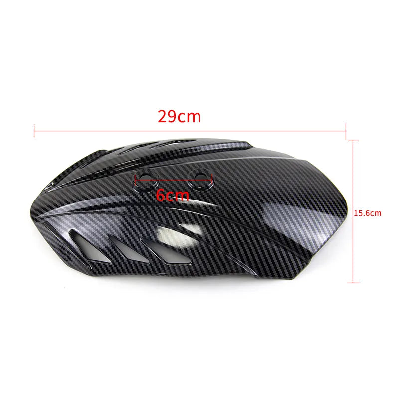 SENLIGHT Backrest Mudguard N1S U+b M2 NGT Little Monkey Carbon Fiber Modification Accessory Electric Vehicle Water, product view 02