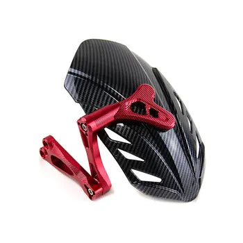 SENLIGHT Backrest Mudguard N1S U+b M2 NGT Little Monkey Carbon Fiber Modification Accessory Electric Vehicle Water, product view 07