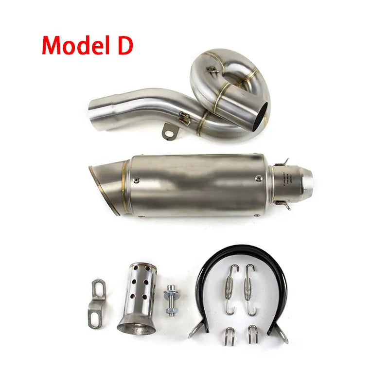 Slip for Kawasaki Ninja ZX6R ZX636 2009-2025 Exhaust Mid Link Pipe Muffler Tips, product view 05
