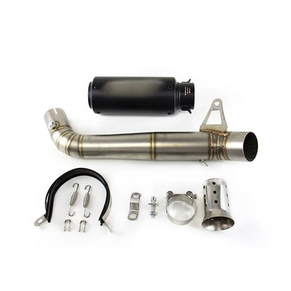 Slip on for Honda CBR1000RR 2008-2016 Exhaust System Mid Link Pipe Muffler Tips, product view 01