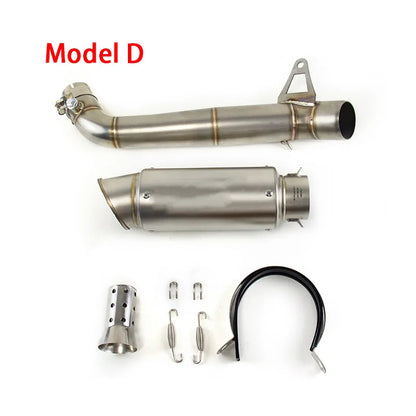 Slip on for Honda CBR1000RR 2008-2016 Exhaust System Mid Link Pipe Muffler Tips, product view 06