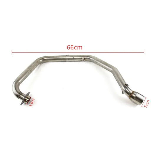 Componente universal de escapamento de motocicleta para Suzuki Gixxer250, SF250, escapamento de motocicleta, visualização do produto 02