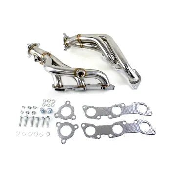 Stainless Steel Exhaust Manifold Header for Nissan 01-04 Frontier SC 99-03 SE 02-04 SVE 99-04 XE 96-00 Pathfinder, product view 07