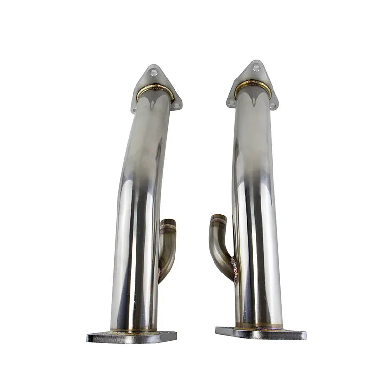 Stainless Steels Midpipe Catted Exhaust Downpipe for Nissan 370z Infiniti G37 Q50 Q60 3.7L 2009-2017 Lower Q50, product view 03