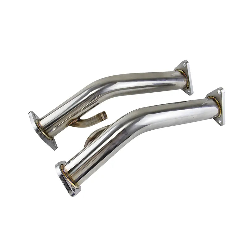 Stainless Steels Midpipe Catted Exhaust Downpipe for Nissan 370z Infiniti G37 Q50 Q60 3.7L 2009-2017 Lower Q50, product view 04