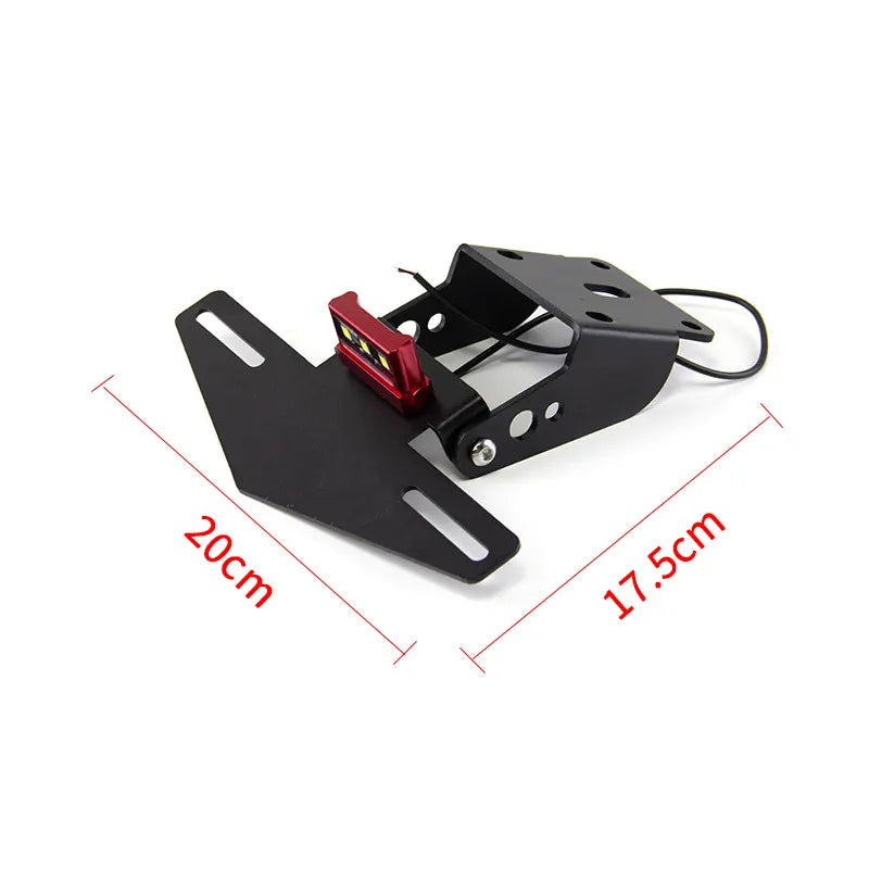 Tail Rack Fender Eliminator License Plate Holder LED Light for Duke 125 200 250 390 Rc390 Motorcycle Accessories, product view 02