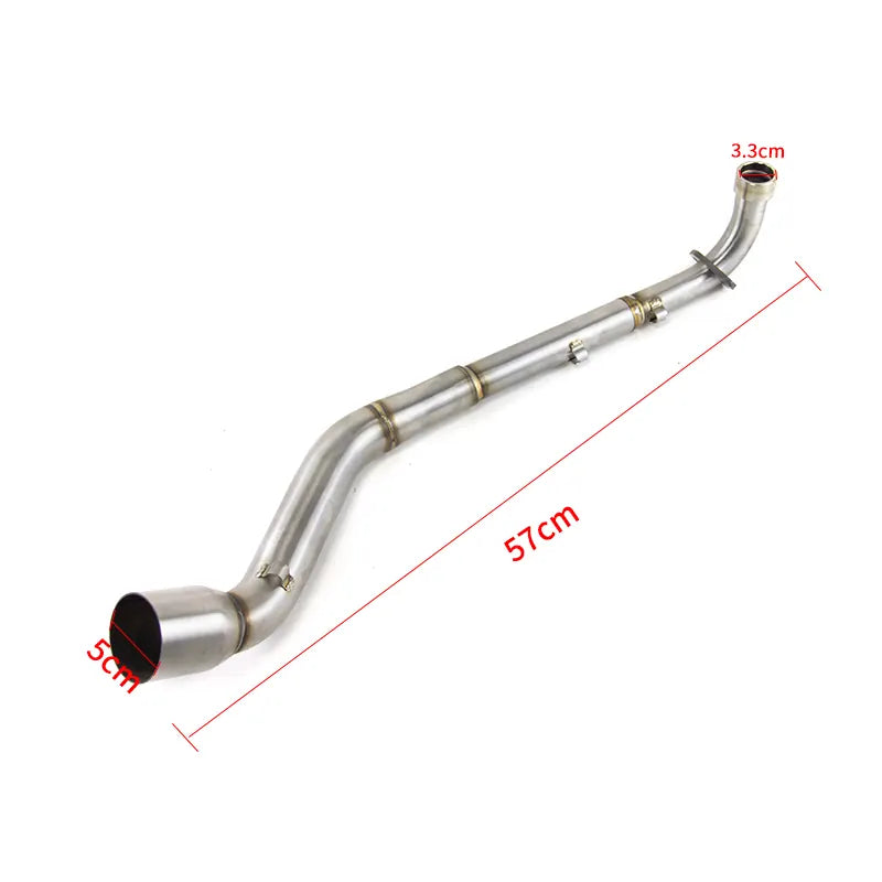 Teentop Motorcycle Stainless Exhaust System Exhaust Pipe for Honda Grom125 / MSX125 / ABS 2013-2025, product view 02