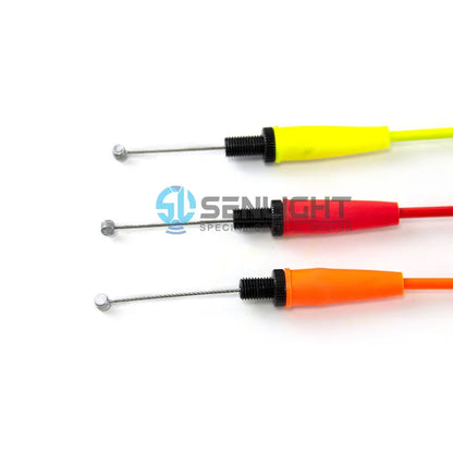 The Off-road Nibbi Cross NB Throttle Cable for Air-cooled Dirt Bikes Is Compatible With Both 2-stroke and 4-stroke, product view 01