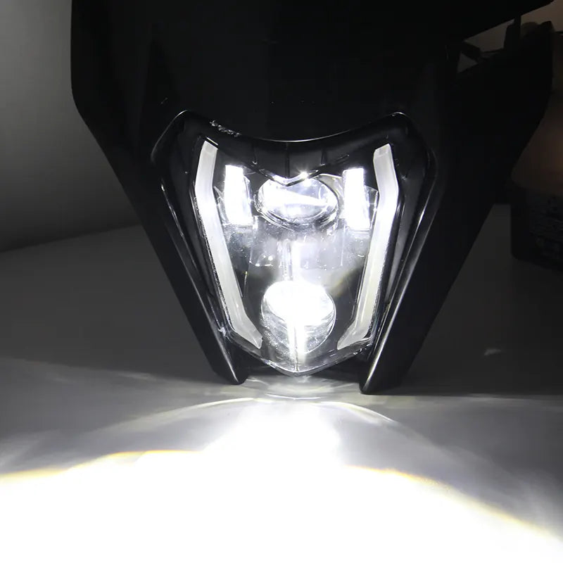 Top Quality Emark Motorcycle Led Headlight for KTM Headlight EXC XCF Enduro Dirt Bike Motocross Supermoto, product view 06