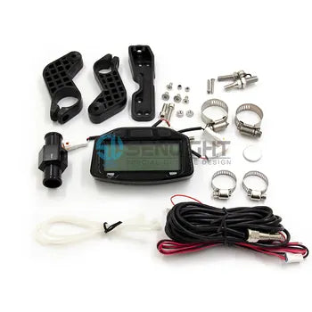 Trail Tech 752-119 Black Digital Speedometer Tachometer Gauge Kit for Honda Yamaha Kawasaki Suzuki 1995-2019, product view 07