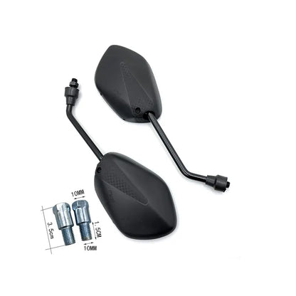 Universal 10mm Motorcycle Accessories Plastic Rear View Side Mirror Rearview Mirrors for Suzuki Gixxer, product view 01