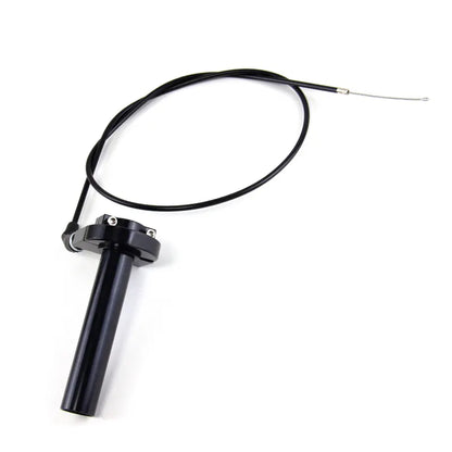 Universal 22mm 7/8" Motorcycle Parts Handle Grip and Throttle Cable for Dirt Pit Bike Handlebar, product view 04