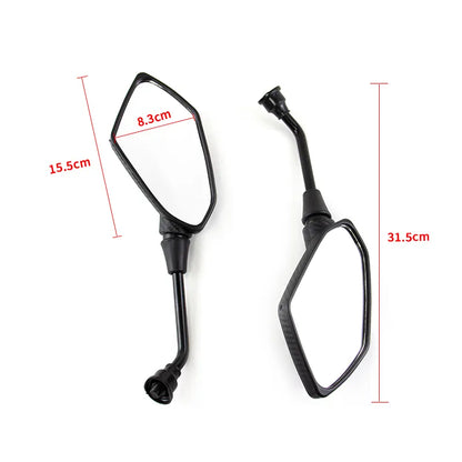 Universal 22MM Motorcycle Rearview Mirrors Rear View Side Mirror for Yamaha BMW Kawasaki Harley Ducati Honda BMW, product view 02