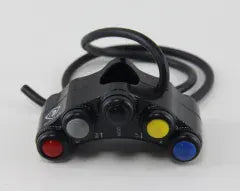 Universal 5 Button Array Motorcycle Switches Race Bikes 22mm Handlebar Switches, product view 04