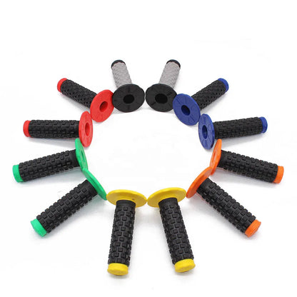 Universal 7/8 Motorcycle ATV Rubber Handlebar Hand Grips Retrofit Pro for Dirtbike Powersports, product view 03