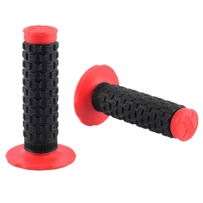 Universal 7/8 Motorcycle ATV Rubber Handlebar Hand Grips Retrofit Pro for Dirtbike Powersports, product view 06