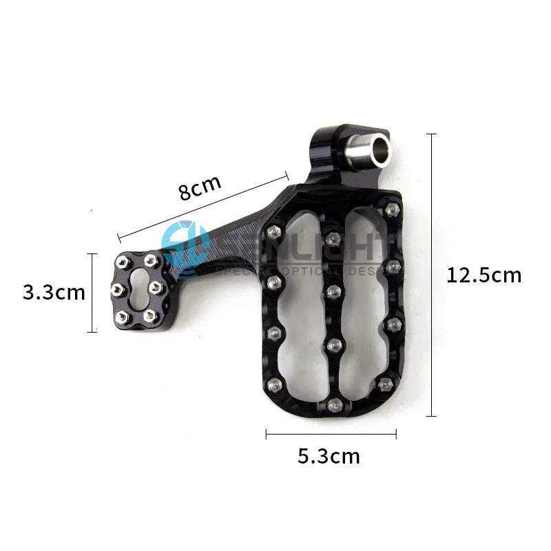 Universal Aluminum Cnc Off-road Motorcycle Footpeg Foot Pegs Footrest YZ85 125 250 YZF 250 450 WR 250F for YAMAHA, product view 04