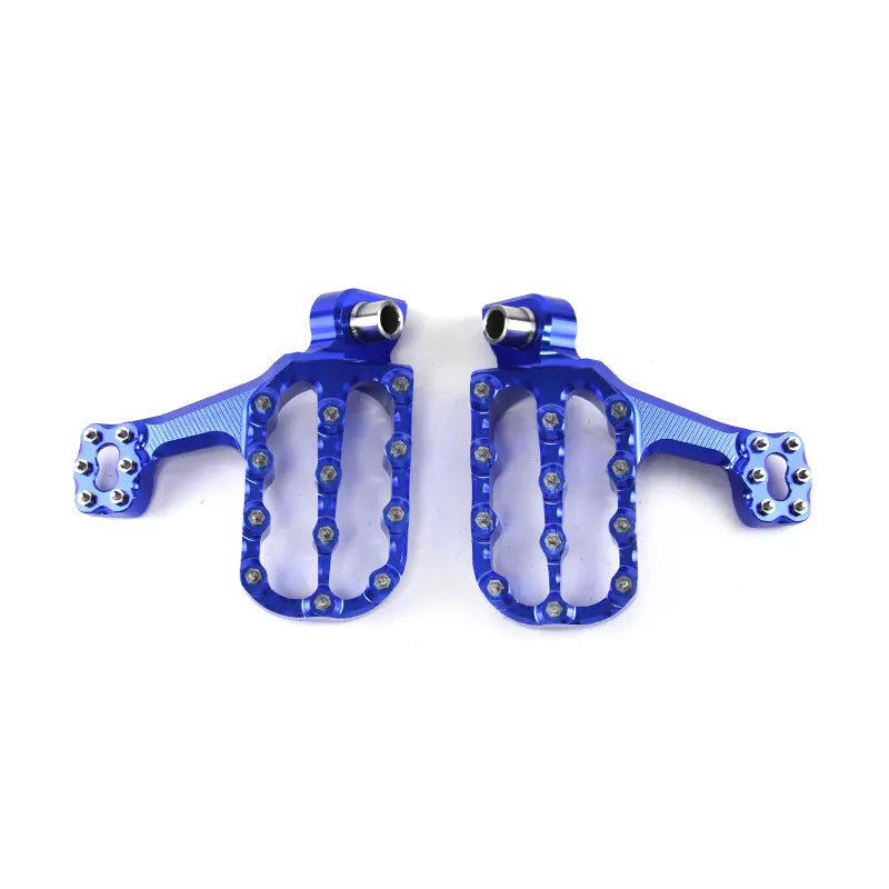 Universal Aluminum Cnc Off-road Motorcycle Footpeg Foot Pegs Footrest YZ85 125 250 YZF 250 450 WR 250F for YAMAHA, product view 05