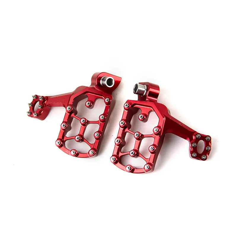 Universal Aluminum Cnc Off-road Motorcycle Footpeg Foot Pegs Footrest YZ85 125 250 YZF 250 450 WR 250F for YAMAHA, product view 08