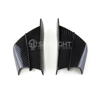 Universal Carbon Fixed Fairing Side Wing Fixed Spoiler Aerodynamic Winglet Wing, product view 05