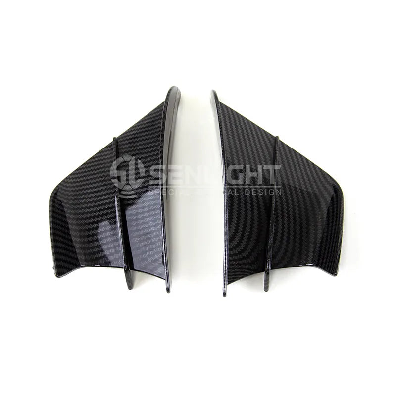 Universal Carbon Fixed Fairing Side Wing Fixed Spoiler Aerodynamic Winglet Wing, product view 06