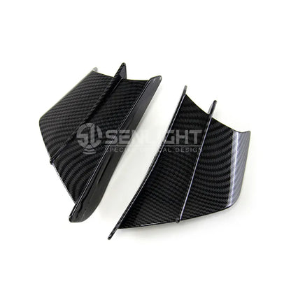 Universal Carbon Fixed Fairing Side Wing Fixed Spoiler Aerodynamic Winglet Wing, product view 07