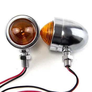 Universal Fit 2pcs 12v Motorcycle Turn Signal Indicator Light Steering Lamp for Harley Motorcycle, product view 09