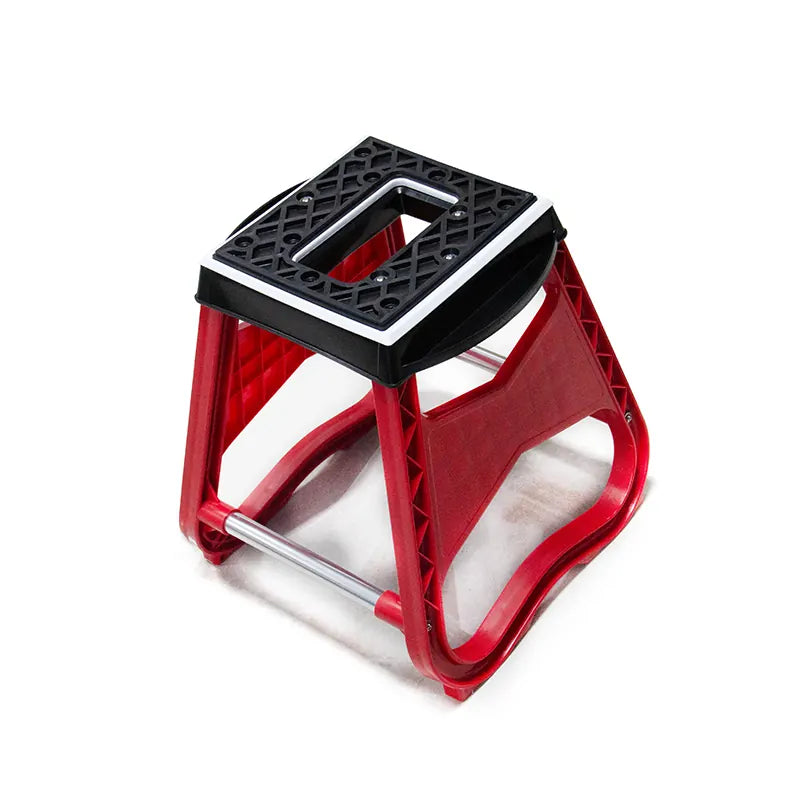 Universal Fold Motorcycle Repair Stool Anti Slip Off Road Heavy Duty Dirtbike Maintenance Motorcycle Box Stand, product view 07