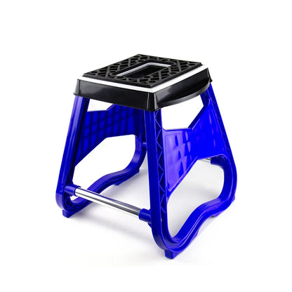 Universal Fold Motorcycle Repair Stool Anti Slip Off Road Heavy Duty Dirtbike Maintenance Motorcycle Box Stand, product view 09