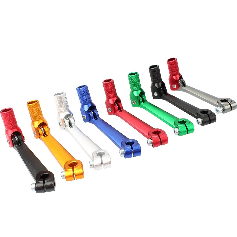 Universal Folding Aluminum Gear Shift Lever for 50-250CC CRF XR50 BBR TTR KLX ATV Dirt Bike Pit Bike, product view 02