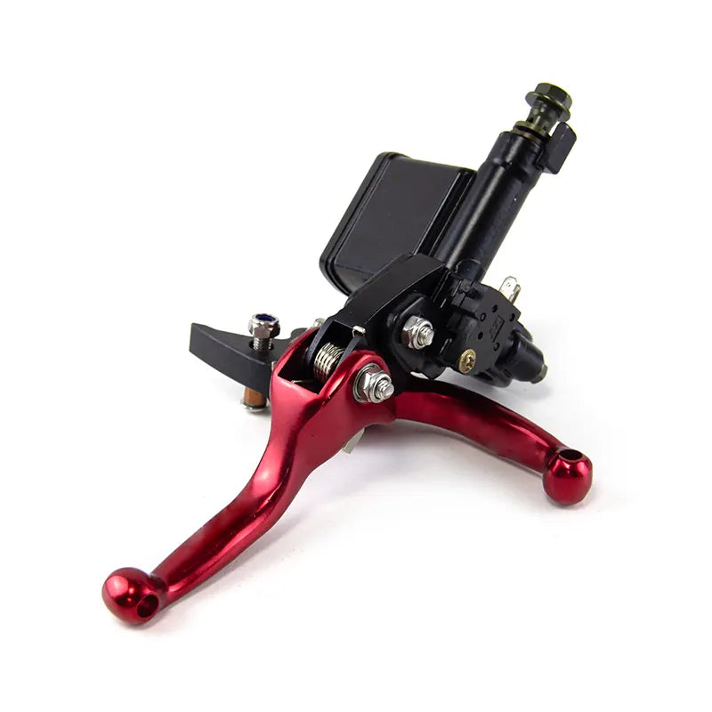 Universal Motorcycle Accessories Modified Front Brake Master Cylinder Lever With Pump Clutch Handle Assembly, product view 05