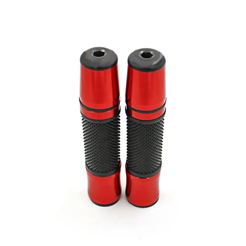 Universal Motorcycle Aluminium Alloy CNC Rubber Handgrip Handlebar Grip Motorbike Accessories, product view 03