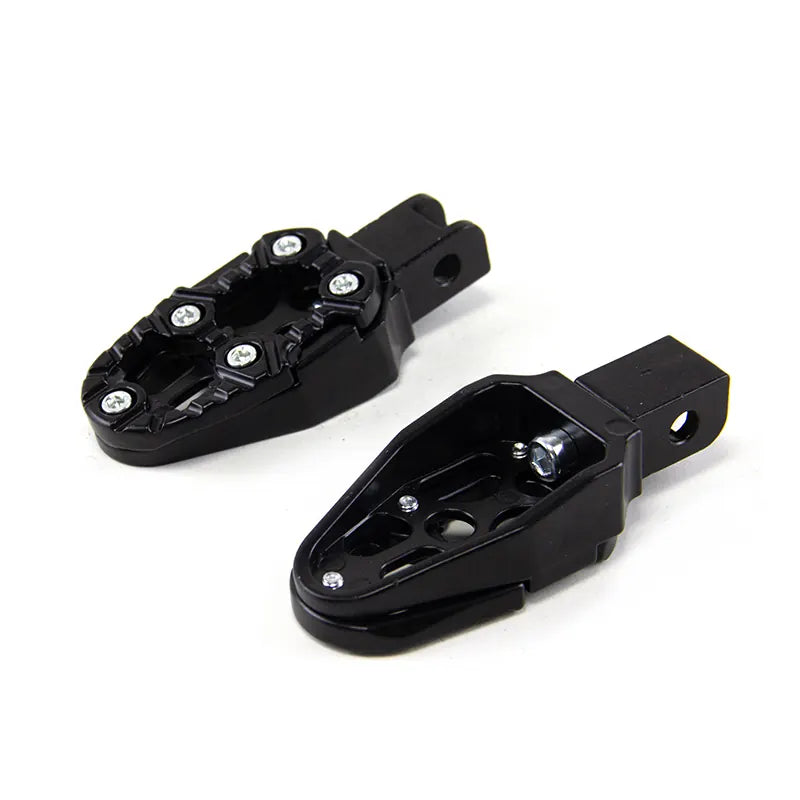 Universal Motorcycle Aluminum Alloy Pedals Scooter Atv Moto Foot Peg Footrests Footpeg Pedal Accessories, product view 05
