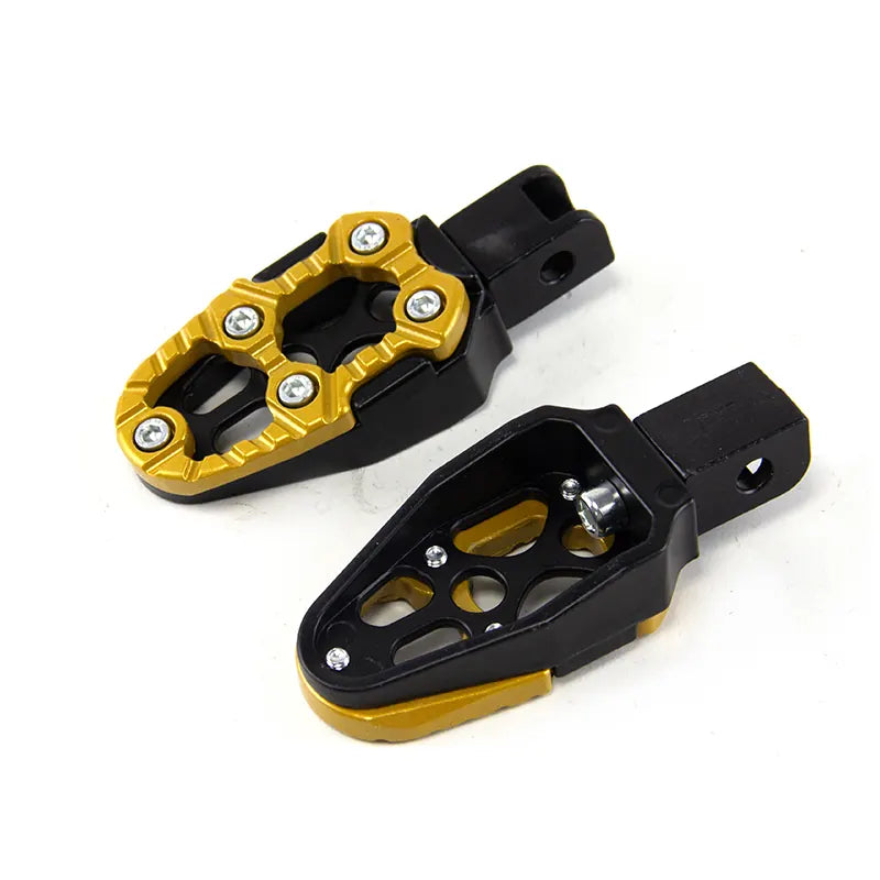 Universal Motorcycle Aluminum Alloy Pedals Scooter Atv Moto Foot Peg Footrests Footpeg Pedal Accessories, product view 06