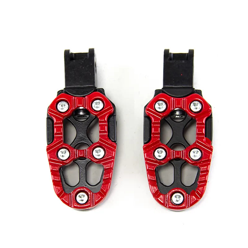 Universal Motorcycle Aluminum Alloy Pedals Scooter Atv Moto Foot Peg Footrests Footpeg Pedal Accessories, product view 07