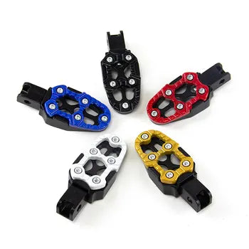 Universal Motorcycle Aluminum Alloy Pedals Scooter Atv Moto Foot Peg Footrests Footpeg Pedal Accessories, product view 12
