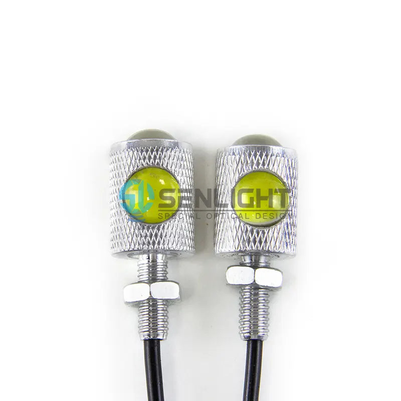Universal Motorcycle Bolt-On LED Lamps Double Eagle Eye Lights License Plate Lights Taillight Rear Fog Lights, product view 08