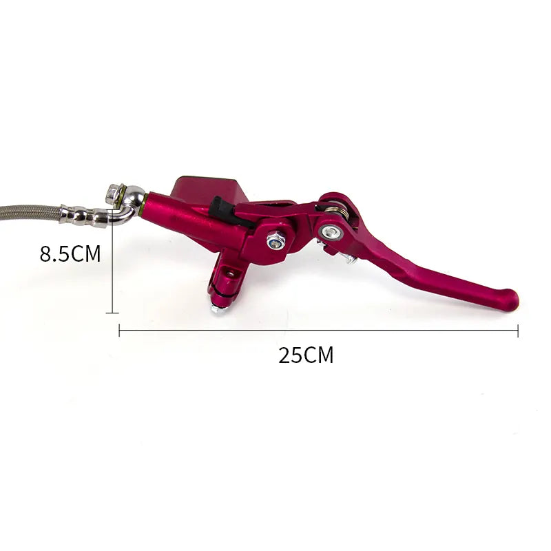 Universal Motorcycle Cylinder Hydraulic Brake Clutch Lever Pump for 7/8'' Handlebar Pit Bike 1200mm Size, product view 03