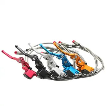 Universal Motorcycle Cylinder Hydraulic Brake Clutch Lever Pump for 7/8'' Handlebar Pit Bike 1200mm Size, product view 12