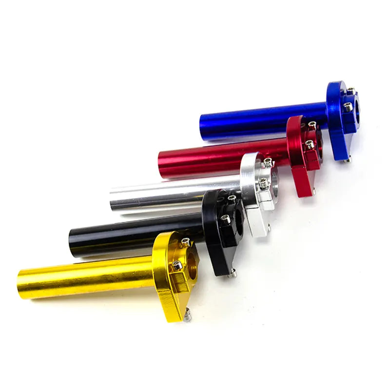 Universal Motorcycle Dirt Bike Accessories Aluminum Throttle Grips Handle Bar 7/8'' 22mm Quick Twist Gas Throttle, product view 02