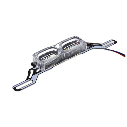 Universal Motorcycle DRL Strobe Brake Lamp LED Flash Stop Light Flow RGB Colorful Tail Light, product view 06