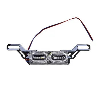 Universal Motorcycle DRL Strobe Brake Lamp LED Flash Stop Light Flow RGB Colorful Tail Light, product view 07