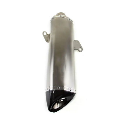 Universal Motorcycle Exhaust Modification Muffler for ZA350 NSS350 Stainless Steel Exhaust Pipe, product view 05