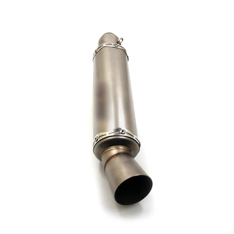 Universal Motorcycle Exhaust Muffler Pipe Stainless Steel for Ninja250 300 400 Z800Z900Z1000GSXR600750, product view 04