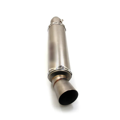 Universal Motorcycle Exhaust Muffler Pipe Stainless Steel for Ninja250 300 400 Z800Z900Z1000GSXR600750, product view 04